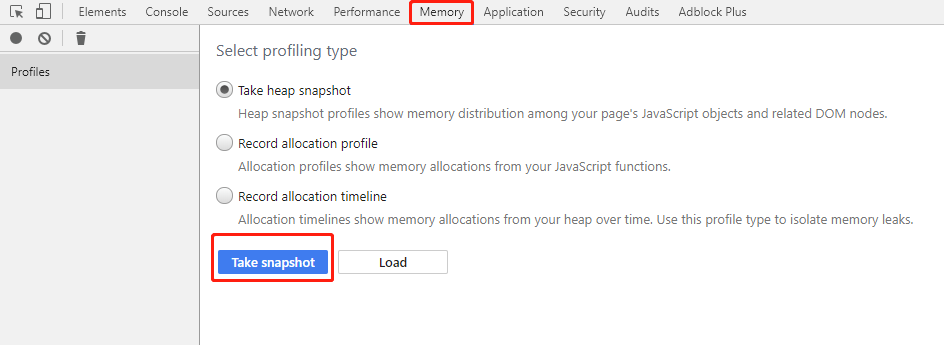 js-memory-leak-profile